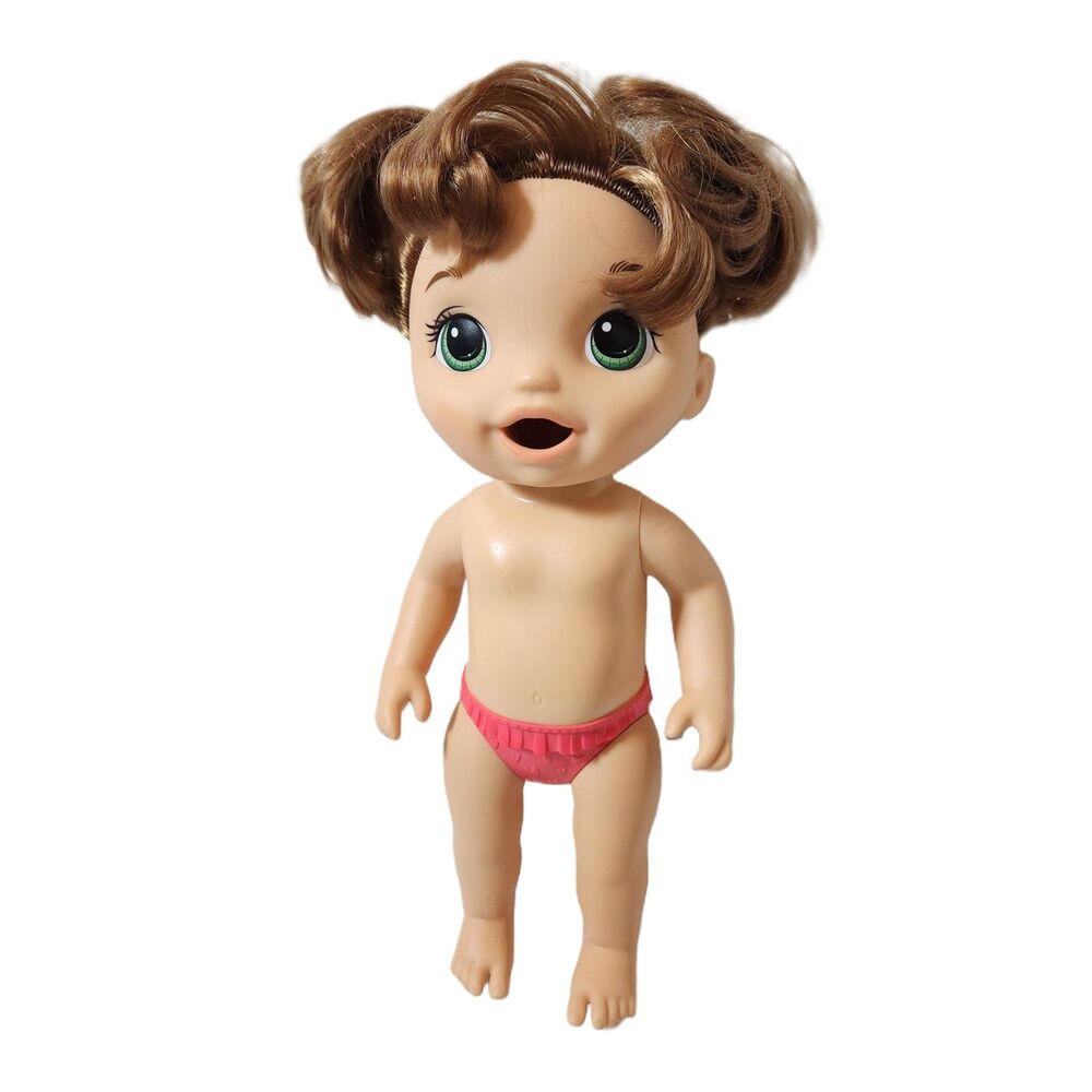 2021 Hasbro Baby Alive Feeding Doll – Doll Only – Good Pre‑Owned Condition